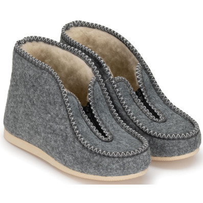 DC 09 Bambosze damskie, baleriny, pantofle z zakrytą piętą, kapcie NA ZAMEK,  na grubych spodach 2