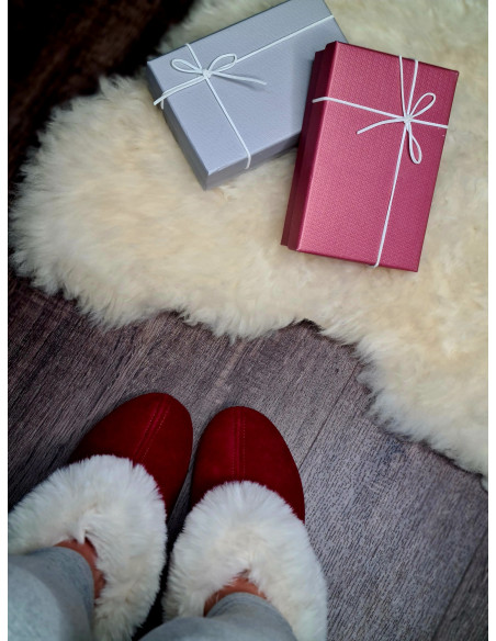 DC 11 Bambosze damskie, baleriny, pantofle z zakrytą piętą, kapcie frotte, na grubych spodach