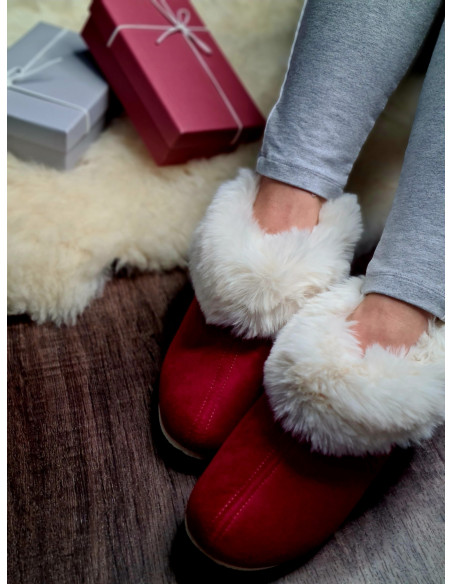 DC 11 Bambosze damskie, baleriny, pantofle z zakrytą piętą, kapcie frotte, na grubych spodach