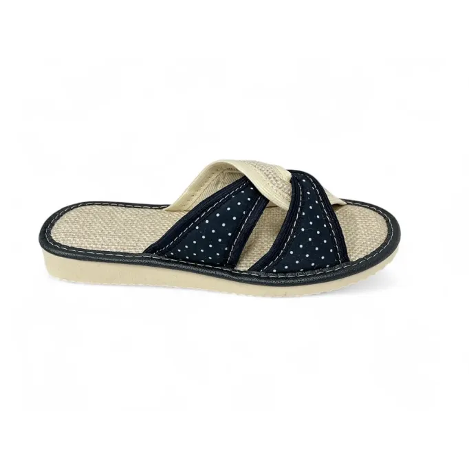 Kopie van Kopie van Kopie van DLN 25 Kapcie damskie na lnie