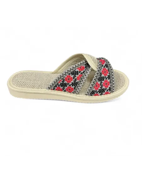 Kopie Kopie Kopie Kopie DLN 25 Kapcie damskie na lnie