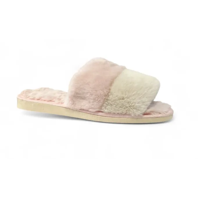 Kopie van Kopie van DC 23 Ocieplane kapcie damskie, ciepłe pantofle wsuwane