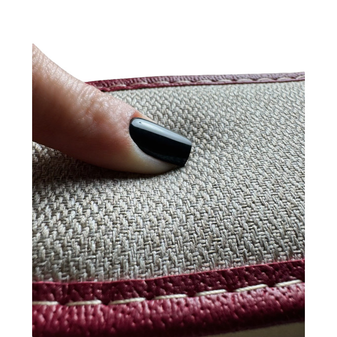 DLN 06 Kapcie damskie, pantofle frotte, druki granatowe