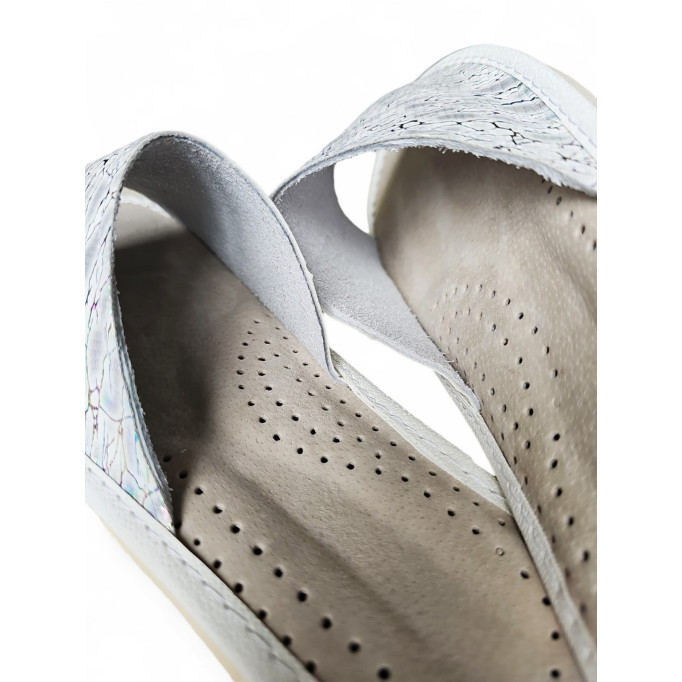 DSK 01 Skórzane kapcie damskie, pantofle ze skóry