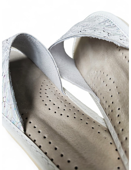 DSK 01 Skórzane kapcie damskie, pantofle ze skóry