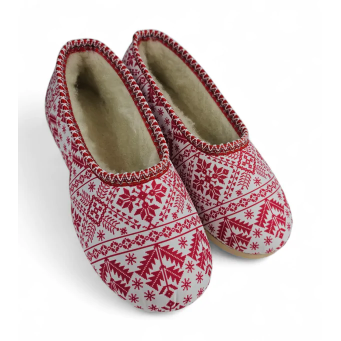 DC 32 Bambosze damskie, pantofle z zakrytą piętą, kapcie na grubych spodach